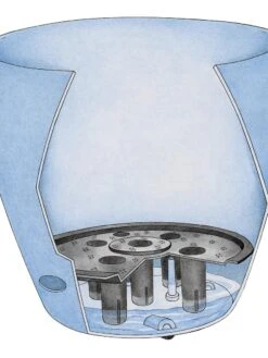 Viva Round Self-Watering Rolling Planter, 14" Diameter -Garden Outfitters Store 39325 002 tif