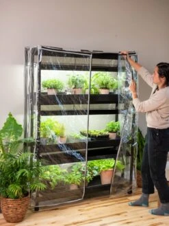 Sunlite 3-Tier Humidity Cover -Garden Outfitters Store 3 4 crop 8612939 0221