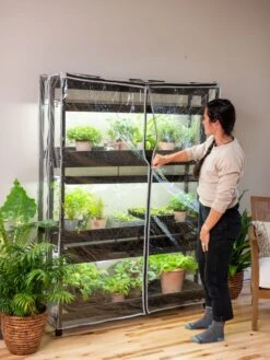 Sunlite 3-Tier Humidity Cover -Garden Outfitters Store 3 4 crop 8612939 0223