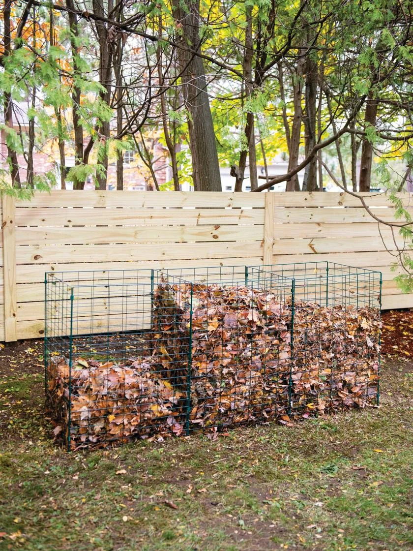 3-Bin Wire Composter 1 3-Bin Wire Composter