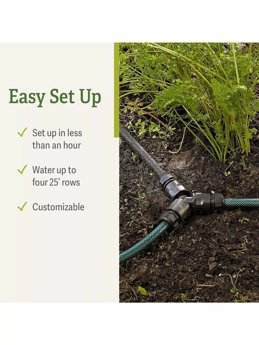 Garden Row Snip-n-Drip Soaker System 2 Garden Row Snip-n-Drip Soaker System - Image 2