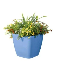 Viva Square Self-Watering Rolling Planter, 14" Diameter 7 Viva Square Self-Watering Rolling Planter, 14" Diameter -Garden Outfitters Store 8589777BL 6080 tif