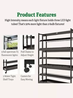 High Intensity 3-Tier SunLite® Garden 14 High Intensity 3-Tier SunLite® Garden -Garden Outfitters Store 8593944 4