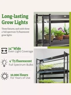 High Intensity 3-Tier SunLite® Garden 15 High Intensity 3-Tier SunLite® Garden -Garden Outfitters Store 8593944 6