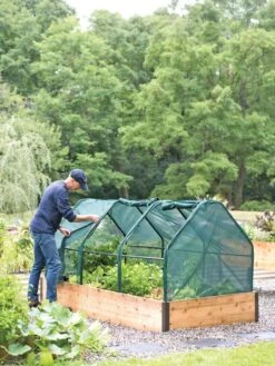 3-Season Plant Protection Tent, 4' X 8' 8 3-Season Plant Protection Tent, 4' X 8' -Garden Outfitters Store 8598282 0101 tif