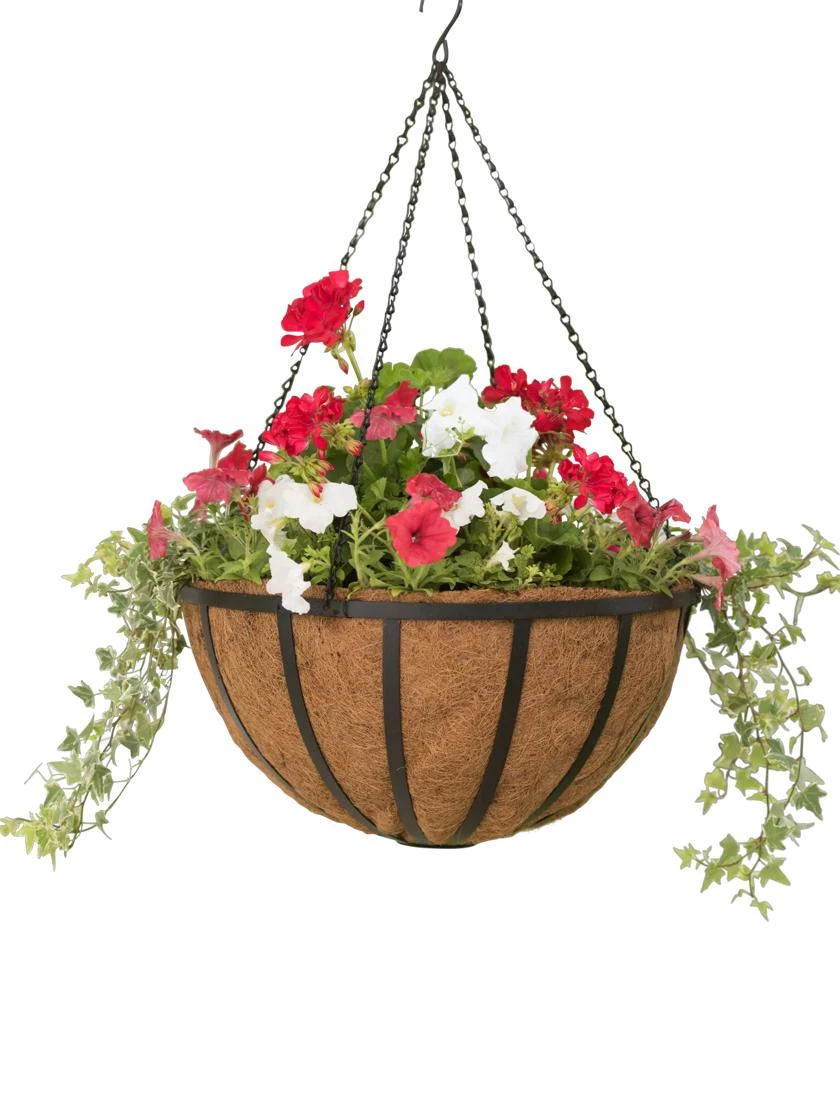 AquaSav™ Oxford Hanging Basket, 20" 2 AquaSav™ Oxford Hanging Basket, 20" - Image 2