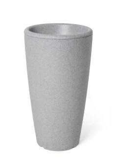 Solar Illuminated Planter Tall Granite, 32" 10 Solar Illuminated Planter Tall Granite, 32" -Garden Outfitters Store 8600183 18724 tif