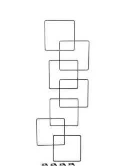 Building Blocks Wall Trellis, 45" -Garden Outfitters Store 8610183 3933 tif