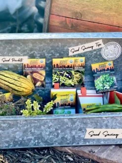 Deluxe Galvanized Seed Saver Kit 10 Deluxe Galvanized Seed Saver Kit -Garden Outfitters Store 8610573 01PART tif