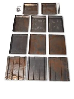 Corten Steel Modular Raised Bed, 2'x6' 12 Corten Steel Modular Raised Bed, 2'x6' -Garden Outfitters Store 8610703 0142 tif