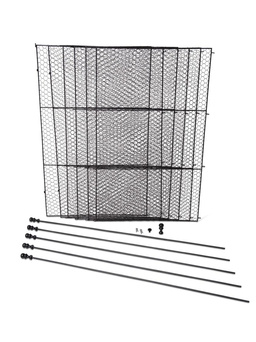 Tall Chicken Wire Critter Fence With Gate 14 Tall Chicken Wire Critter Fence With Gate - Image 14