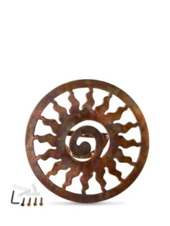 Rustic Sun Wall-Mount Garden Hose Hanger 6 Rustic Sun Wall-Mount Garden Hose Hanger -Garden Outfitters Store 8611025 0828 tif