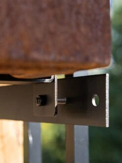 Veradek Metallic Series Corten Steel Railing Planters 10 Veradek Metallic Series Corten Steel Railing Planters -Garden Outfitters Store 8611611 02v