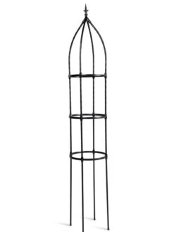 Fleur De Lis Obelisk, 86.8" -Garden Outfitters Store 8611664 3760 tif