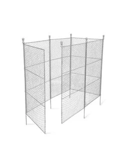 Tall Chicken Wire Critter Fence With Gate 22 Tall Chicken Wire Critter Fence With Gate -Garden Outfitters Store 8613260 6051
