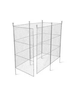 Tall Chicken Wire Critter Fence With Gate 21 Tall Chicken Wire Critter Fence With Gate -Garden Outfitters Store 8613260 6052