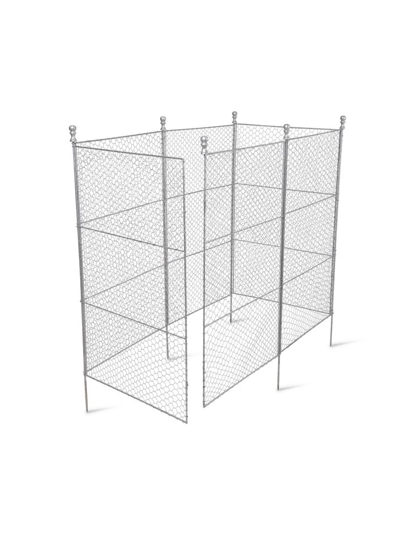 Tall Chicken Wire Critter Fence With Gate 8 Tall Chicken Wire Critter Fence With Gate - Image 8