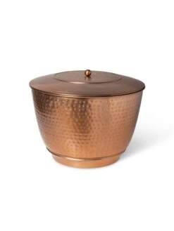 Hammered Copper Hose Pot With Lid 19 Hammered Copper Hose Pot With Lid -Garden Outfitters Store 8613311 5815