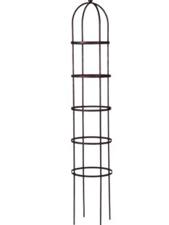 Jardin Round Obelisk, 7' 8 Jardin Round Obelisk, 7' -Garden Outfitters Store GS39530 01S tif